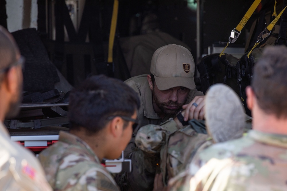 Norwegian, U.S. Troops Conduct MEDEVAC Training at Al Asad Air Base