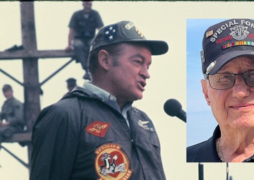 Green Beret Vietnam veteran recalls traveling with Bob Hope's 1966 Christmas show