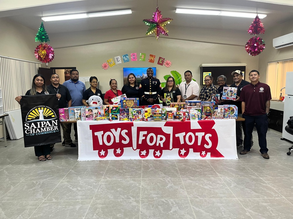 2024 Toys for Tots campaign in Saipan