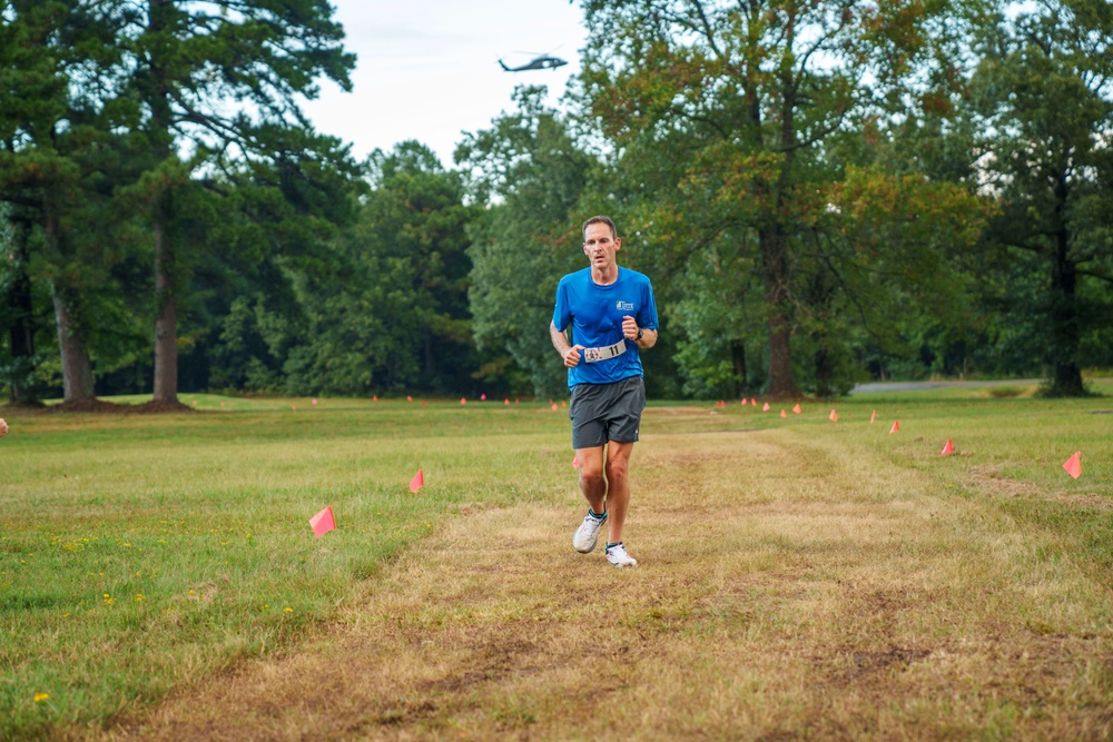 UH-60 Black Hawk 5k Race Flyover Arkansas National Guard Minuteman Day