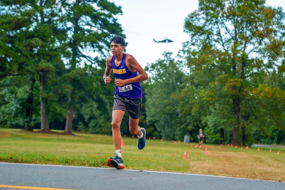 UH-60 Black Hawk 5k Race Flyover Arkansas National Guard Minuteman Day