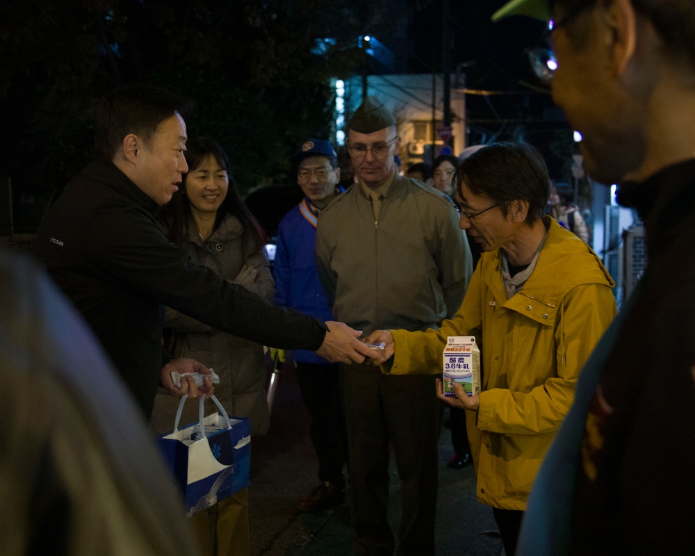 MCAS Iwakuni Joint Leadership Walk 2024