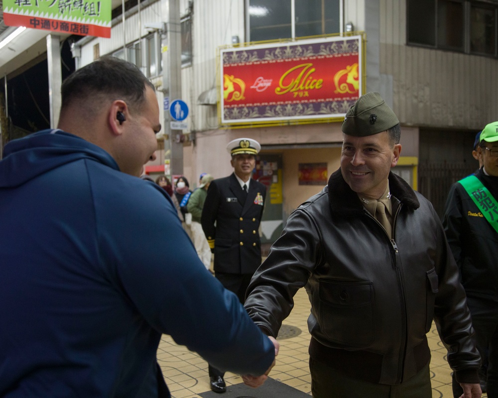 MCAS Iwakuni Joint Leadership Walk 2024