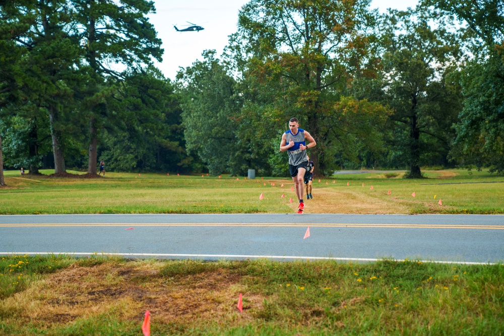 UH-60 Black Hawk 5k Race Flyover Arkansas National Guard Minuteman Day