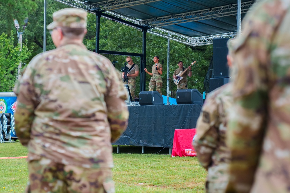 106th Army Band Performs at Minuteman Day