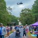 UH-60 Black Hawk Helicopter Fly-over Arkansas National Guard Minuteman Day