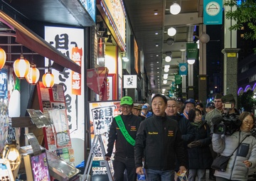 MCAS Iwakuni Joint Leadership Walk 2024