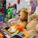 U.S. Marine Corps gives gifts to a local shelter in the city of Naha through Merry Marine Toy Drive