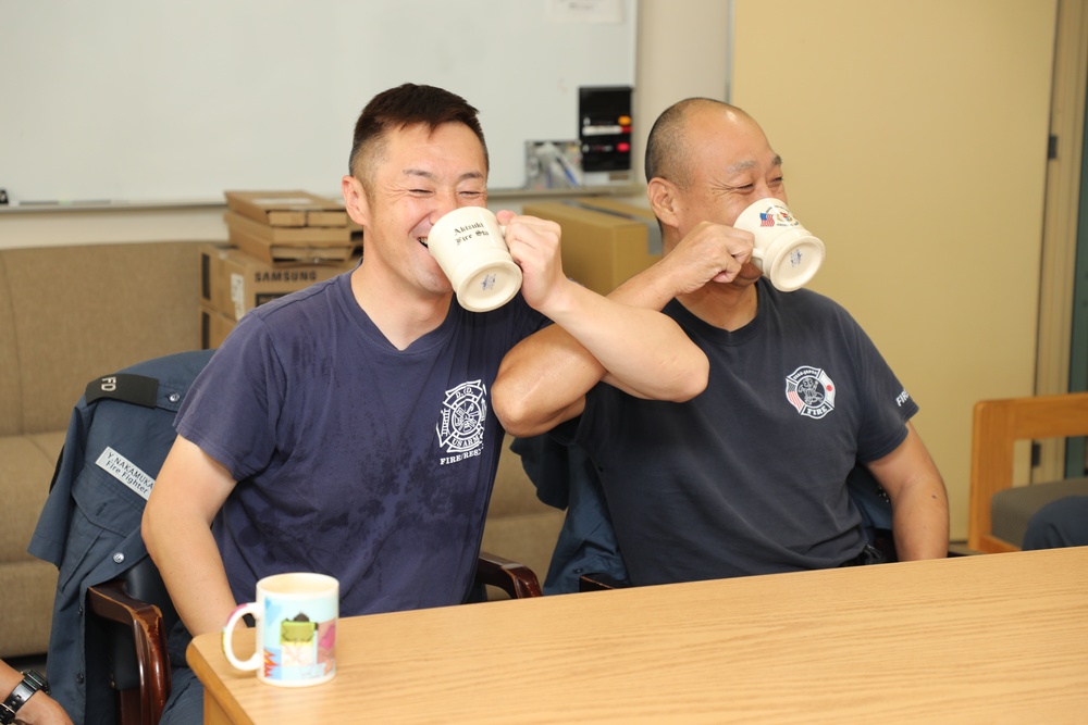 Kure fire dispatcher shares passion for coffee to bring team closer