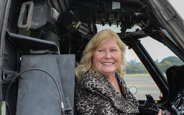 Former Camp Zama resident reconnects with her past during installation tour