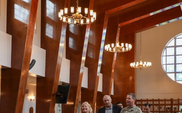 Former Camp Zama resident reconnects with her past during installation tour