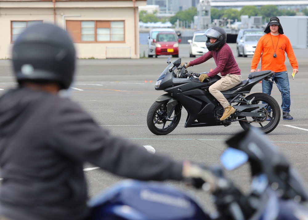 USAG Japan revives motorcycle safety program to train more riders