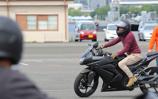 USAG Japan revives motorcycle safety program to train more riders