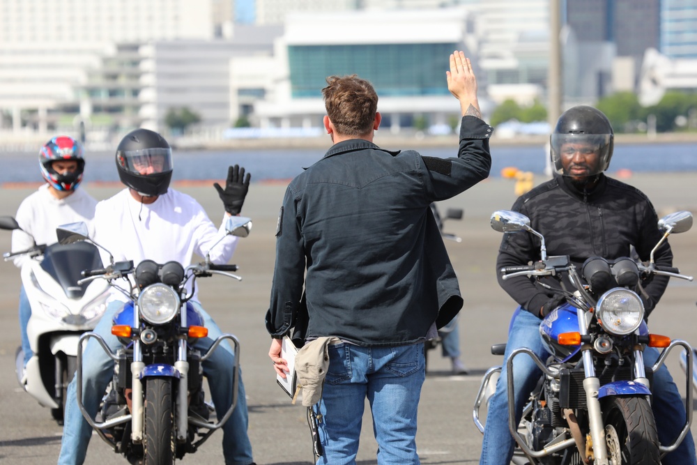 USAG Japan revives motorcycle safety program to train more riders