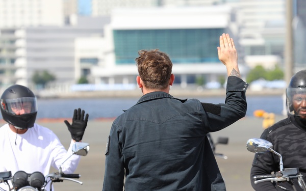 USAG Japan revives motorcycle safety program to train more riders