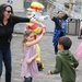 Youth display pinwheels to promote prevention of child abuse