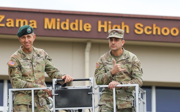 USAG Japan helps youth celebrate homecoming tradition overseas