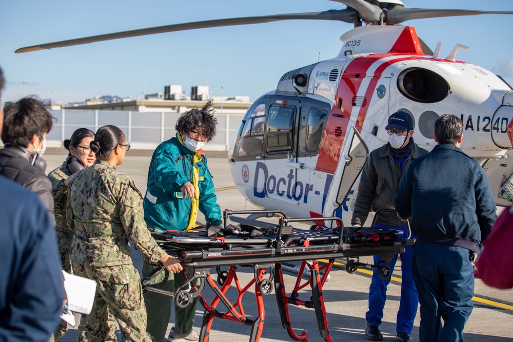 MCAS Iwakuni BHC conducts a simulated neonatal medevac with Hiroshima Prefectural Hospital