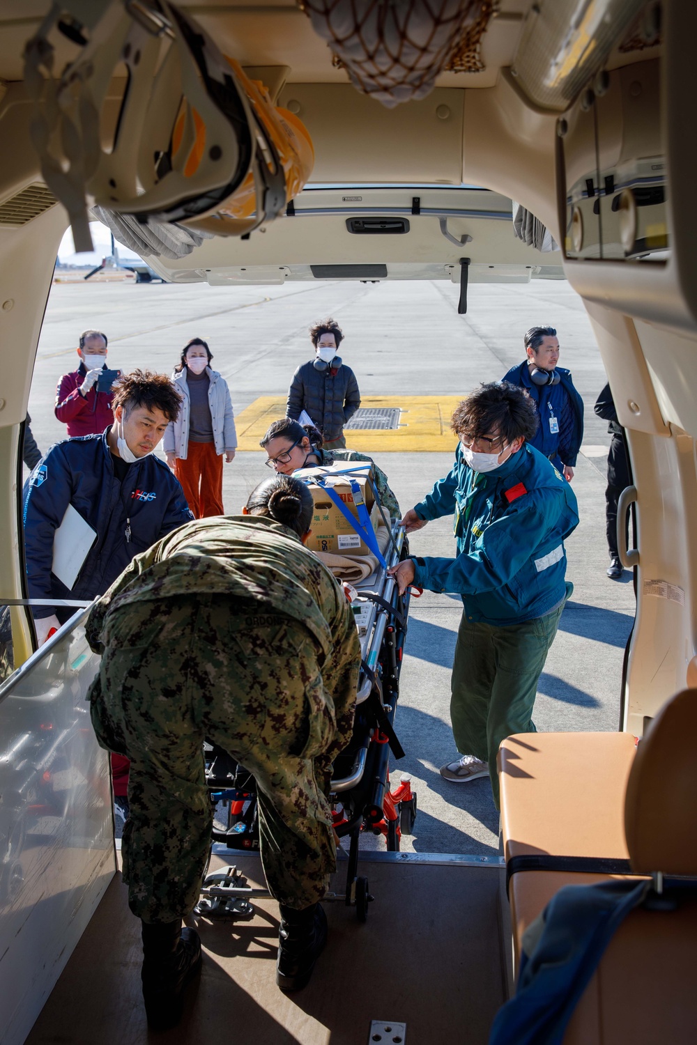 MCAS Iwakuni BHC conducts a simulated neonatal medevac with Hiroshima Prefectural Hospital