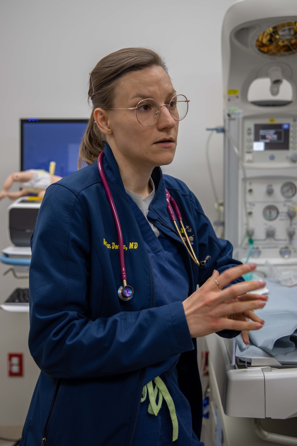 MCAS Iwakuni BHC conducts a simulated neonatal medevac with Hiroshima Prefectural Hospital