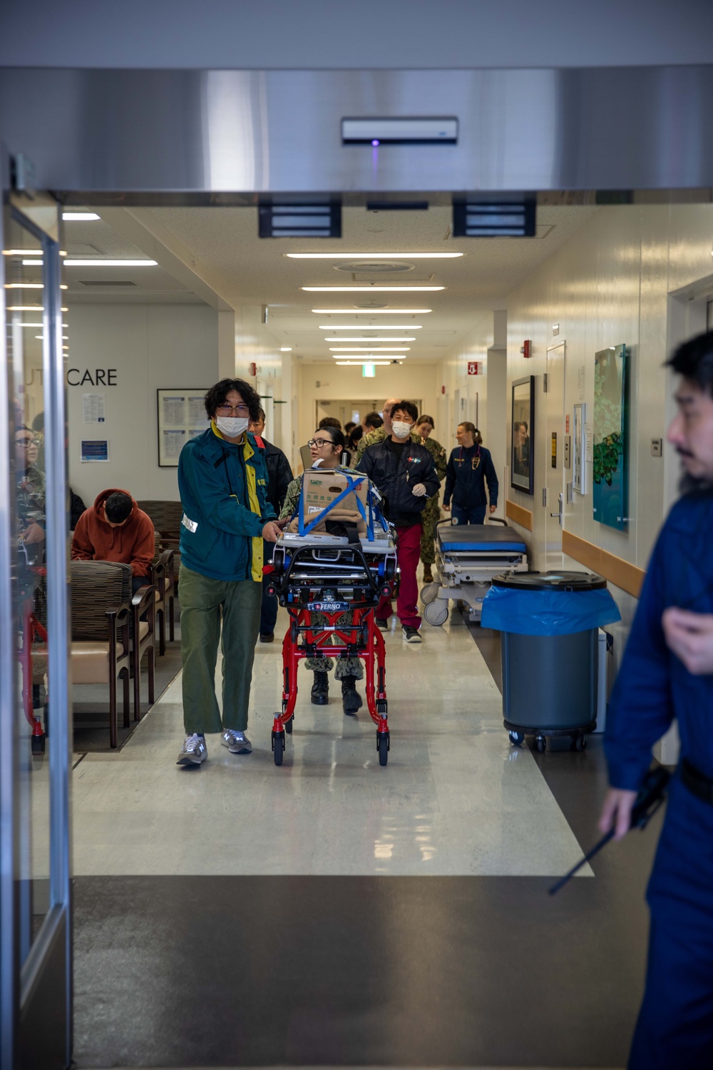 MCAS Iwakuni BHC conducts a simulated neonatal medevac with Hiroshima Prefectural Hospital