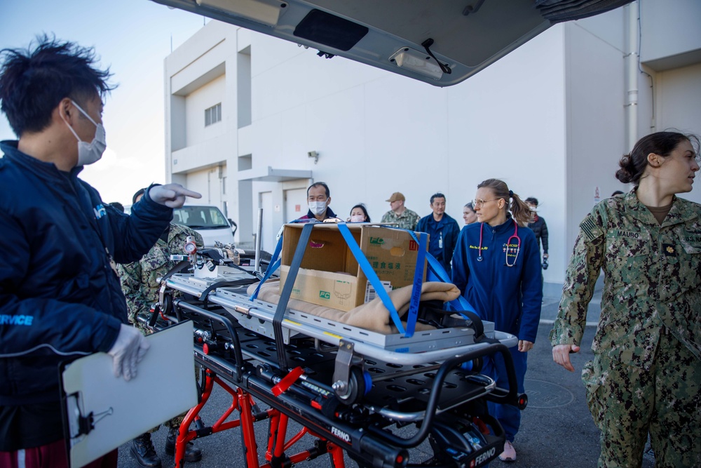 MCAS Iwakuni BHC conducts a simulated neonatal medevac with Hiroshima Prefectural Hospital