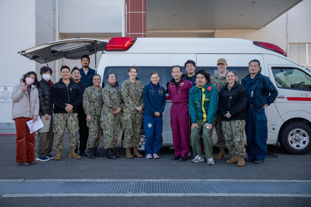 MCAS Iwakuni BHC conducts a simulated neonatal medevac with Hiroshima Prefectural Hospital