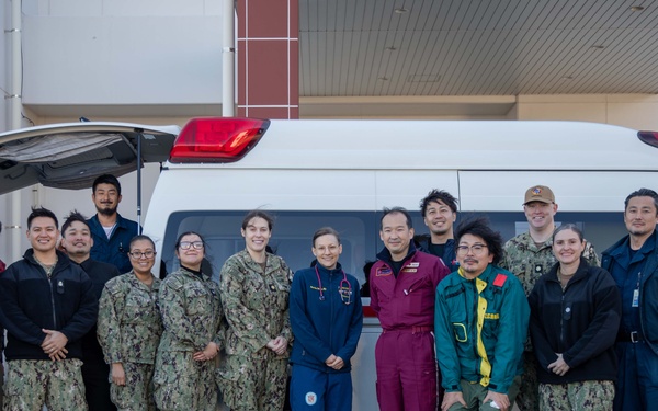 MCAS Iwakuni BHC conducts a simulated neonatal medevac with Hiroshima Prefectural Hospital
