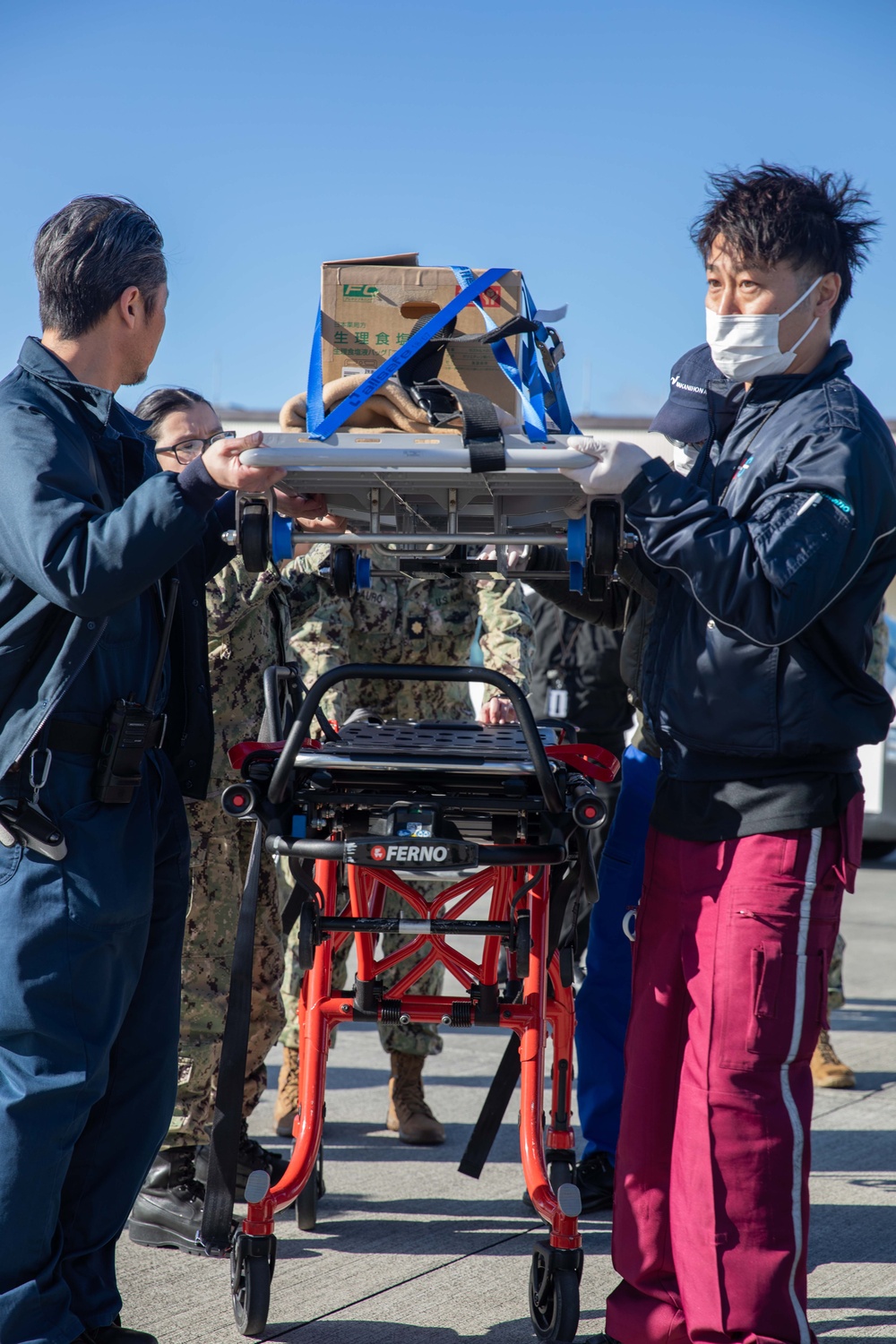 MCAS Iwakuni BHC conducts a simulated neonatal medevac with Hiroshima Prefectural Hospital