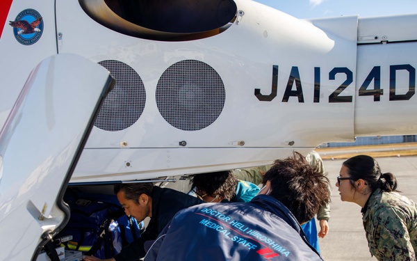 MCAS Iwakuni BHC conducts a simulated neonatal medevac with Hiroshima Prefectural Hospital