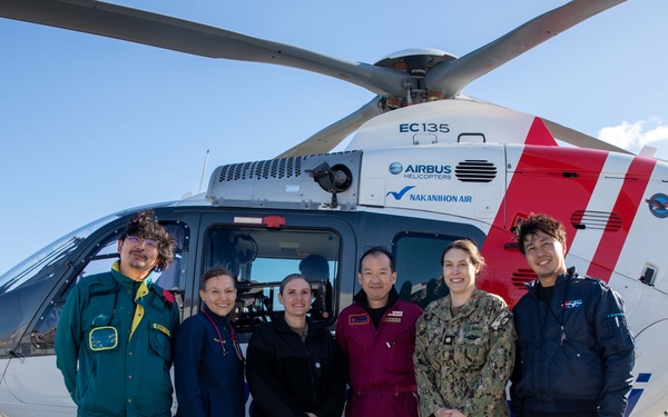 MCAS Iwakuni BHC conducts a simulated neonatal medevac with Hiroshima Prefectural Hospital