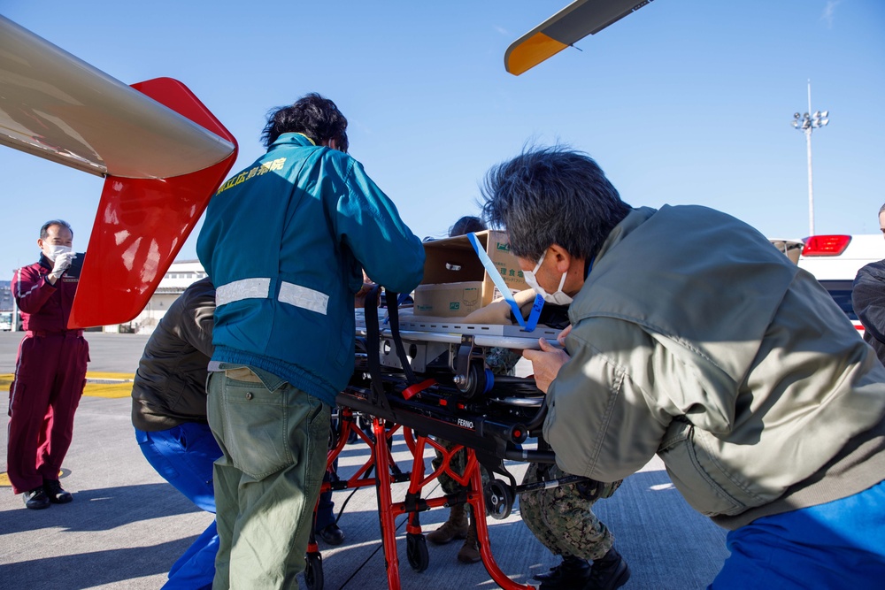 MCAS Iwakuni BHC conducts a simulated neonatal medevac with Hiroshima Prefectural Hospital