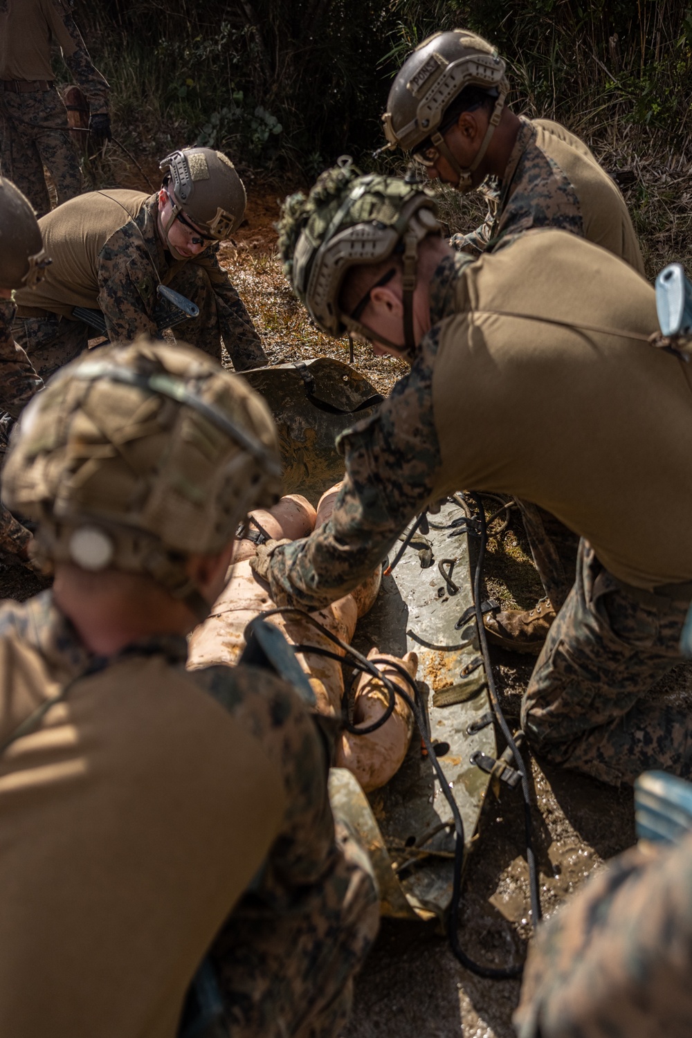 4th Marines | Company Jungle Exercise CasEvac Day 1