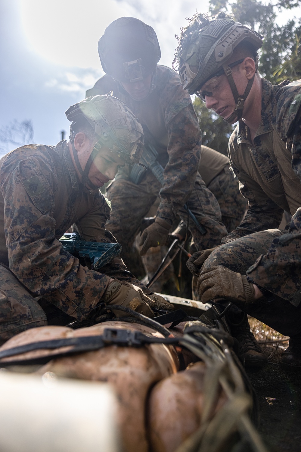 4th Marines | Company Jungle Exercise CasEvac Day 1