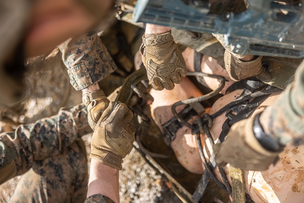 4th Marines | Company Jungle Exercise CasEvac Day 1