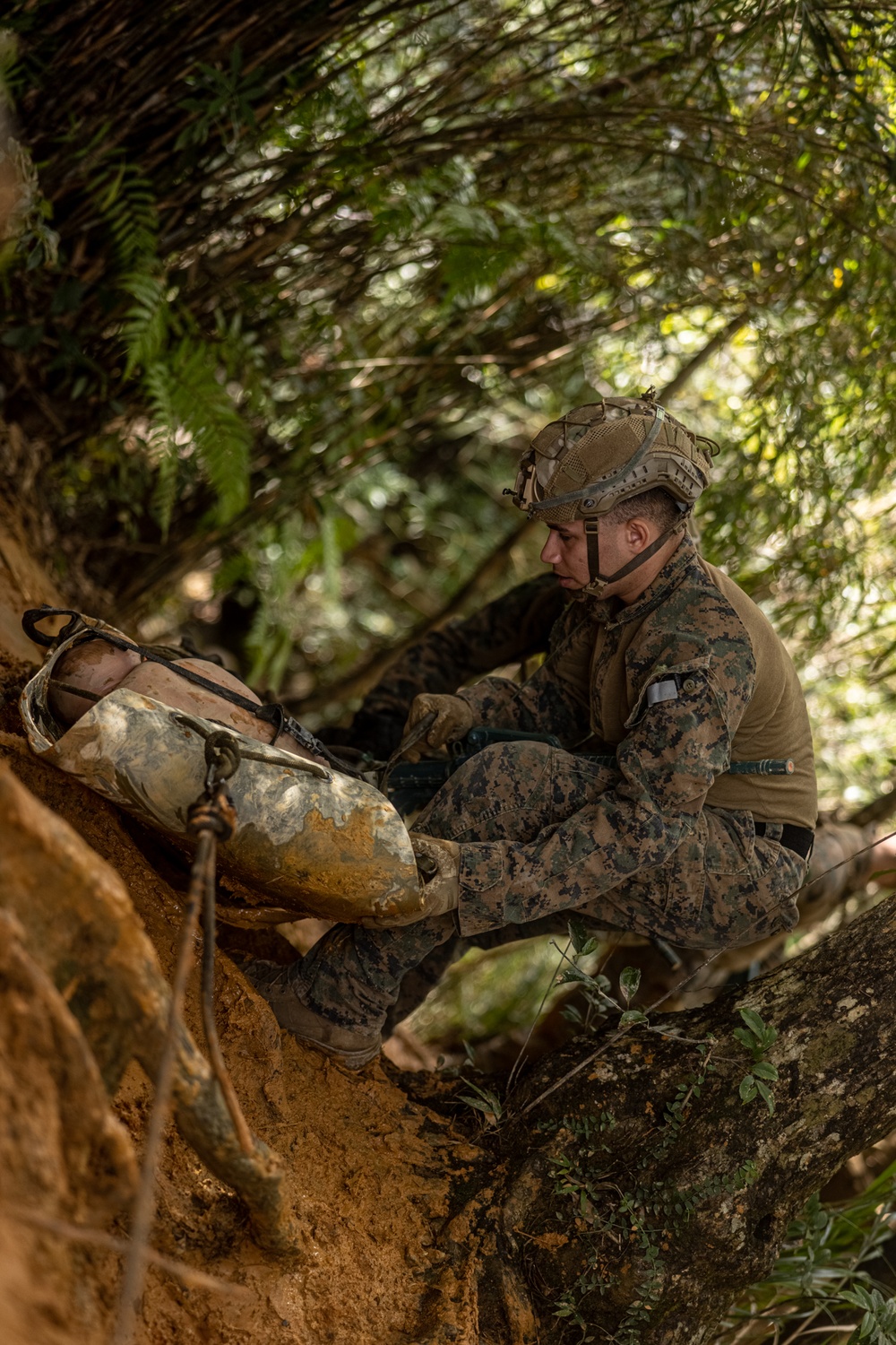 4th Marines | Company Jungle Exercise CasEvac Day 1