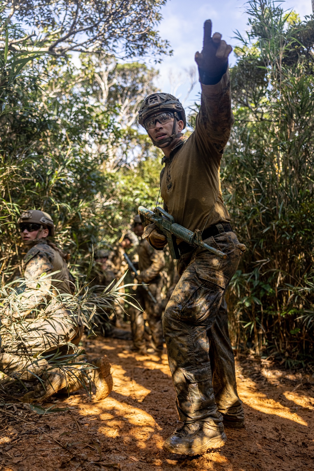 4th Marines | Company Jungle Exercise CasEvac Day 1