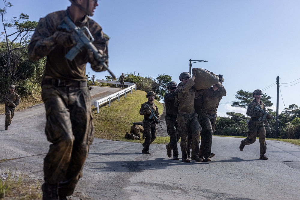 4th Marines | Company Jungle Exercise CasEvac Day 1