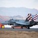 Marine pilot flies F/A-18 for the last time before transitioning to the F-35B