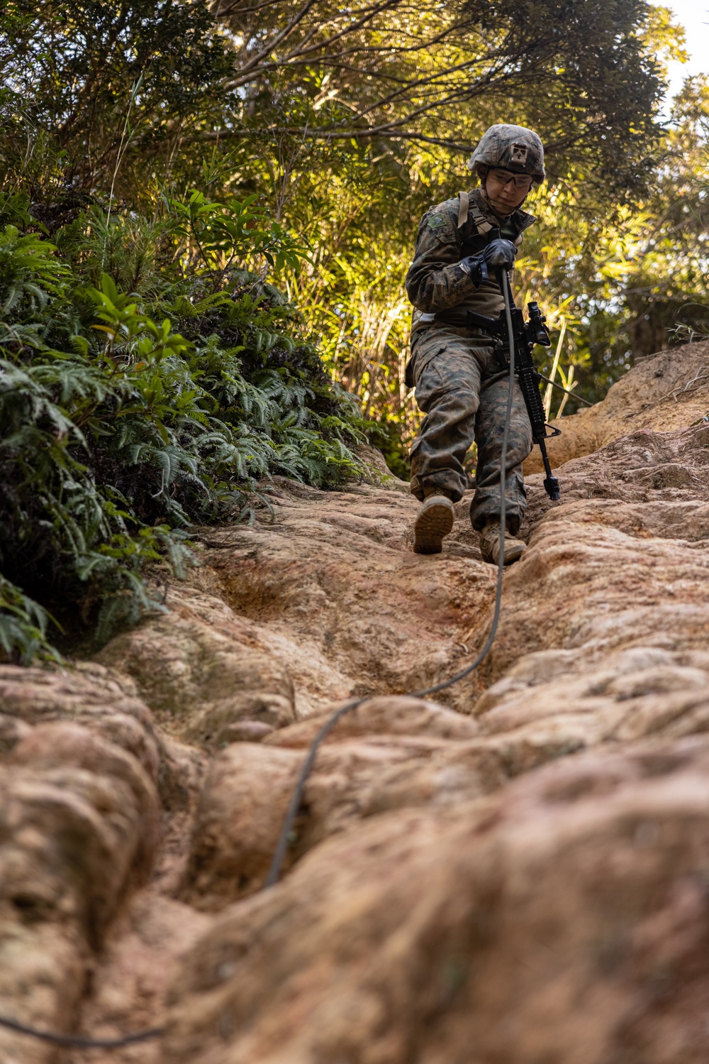 4th Marines | Company JEX Rappel Wall