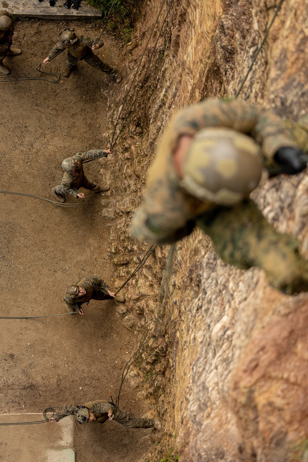 4th Marines | Company JEX Rappel Wall