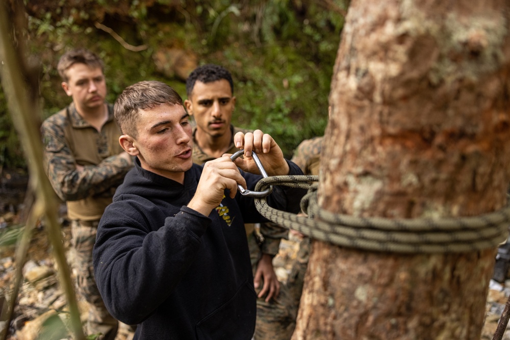 4th Marines | Company JEX Rappel Wall