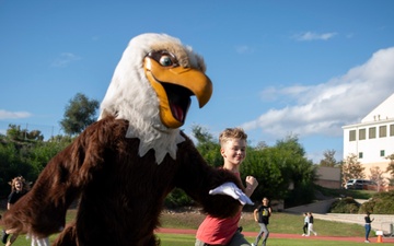 DoDEA Sigonella holds a Jingle Jog