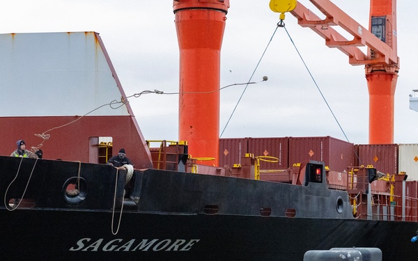 MV Sagamore EPU in Wilhelmshaven, Germany