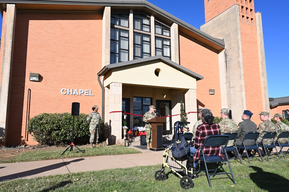 Chapel reopens at Sheppard AFB