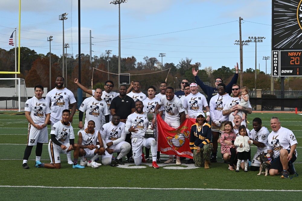 LowCountry Army Navy Flag Football Game- Navy Takes the Win 5 Years in a Row