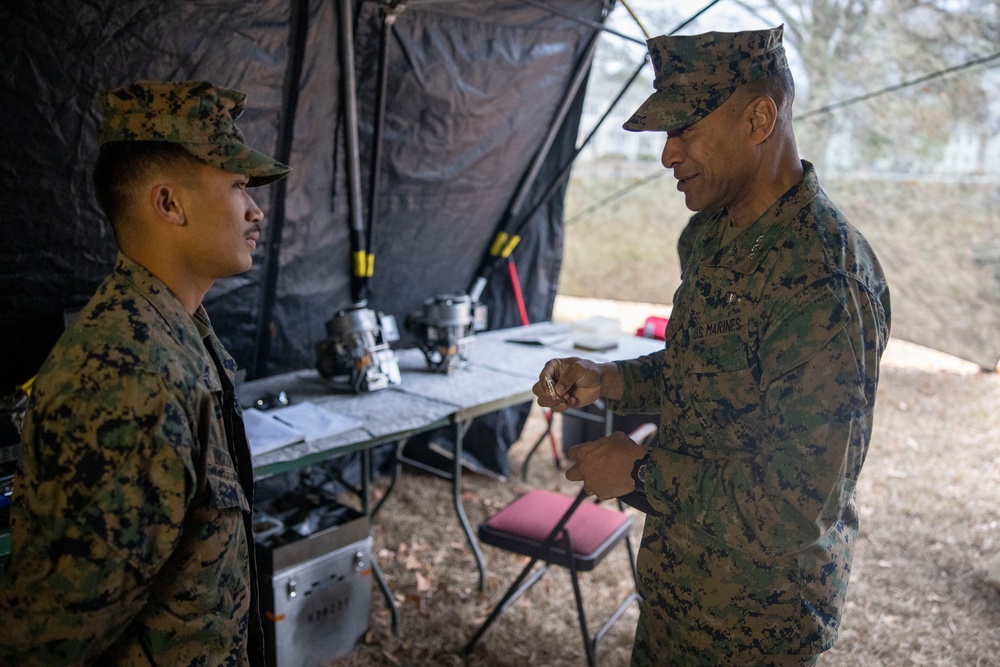 U.S. Marines Prepare and Conduct II MEF WPT Hill Competition