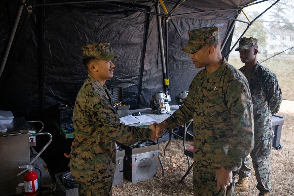 U.S. Marines Prepare and Conduct II MEF WPT Hill Competition