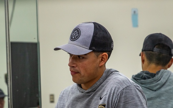 Soldiers from the Big Red One meet KState’s Athletic Department