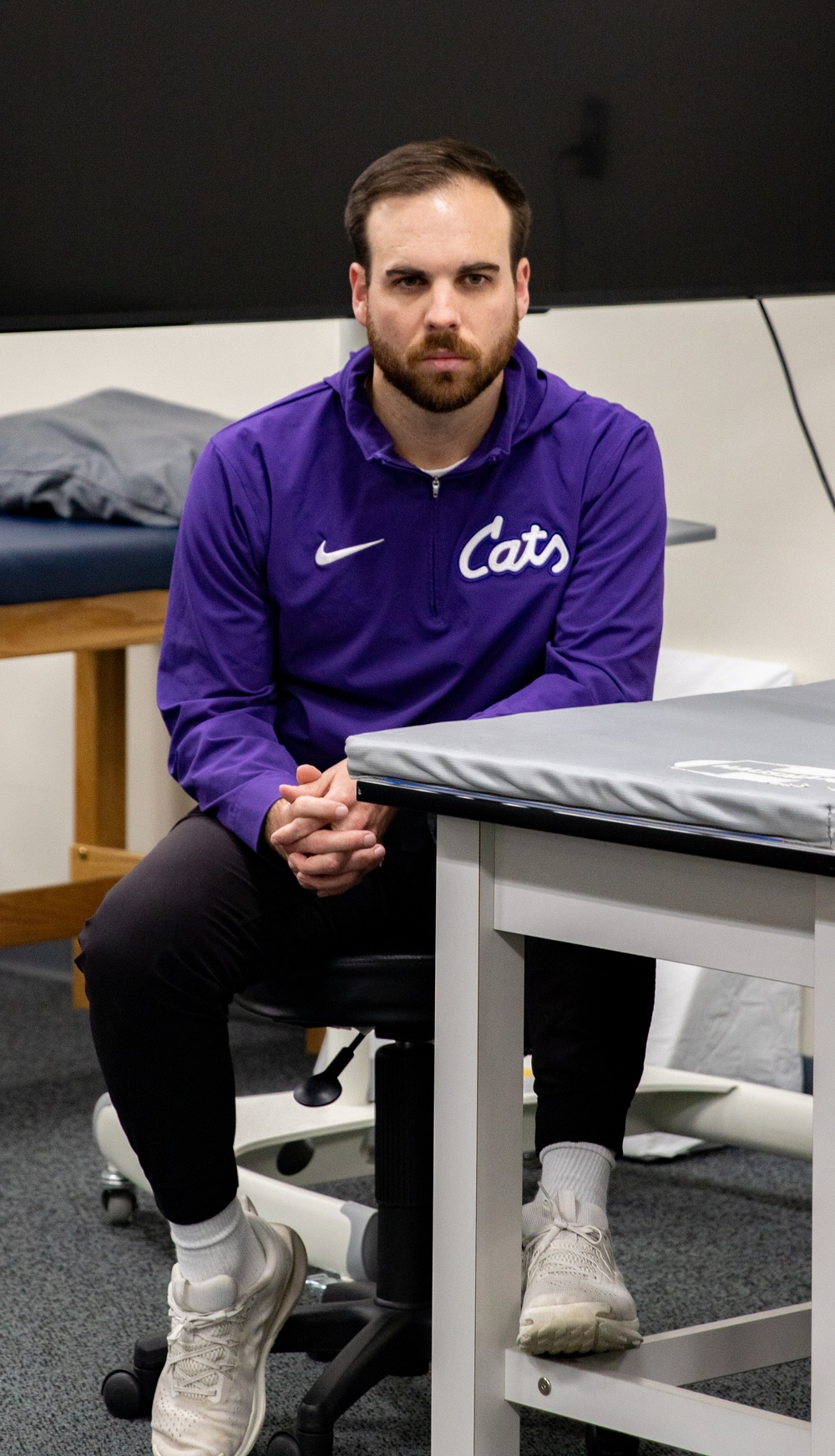 Soldiers from the Big Red One meet KState’s Athletic Department